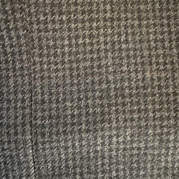 Oscar de la Renta Men’s Wool Black & Gray Herringbone Sport Coat Blazer Sz 46L - Picture 10 of 15